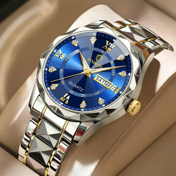 Binbod Luxury Watch Teton Blue